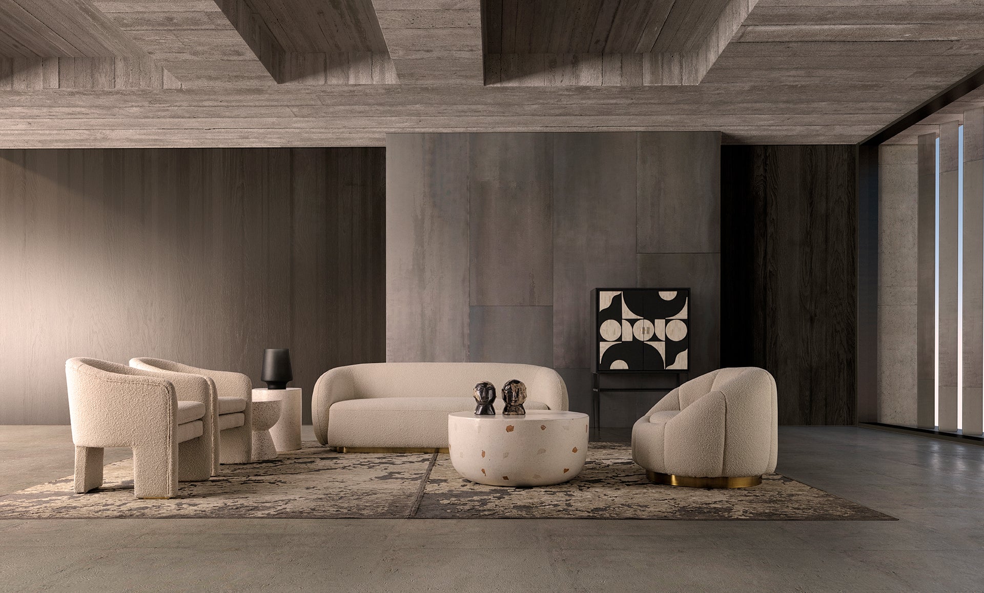 PRATI BOUCLÉ ARMCHAIR